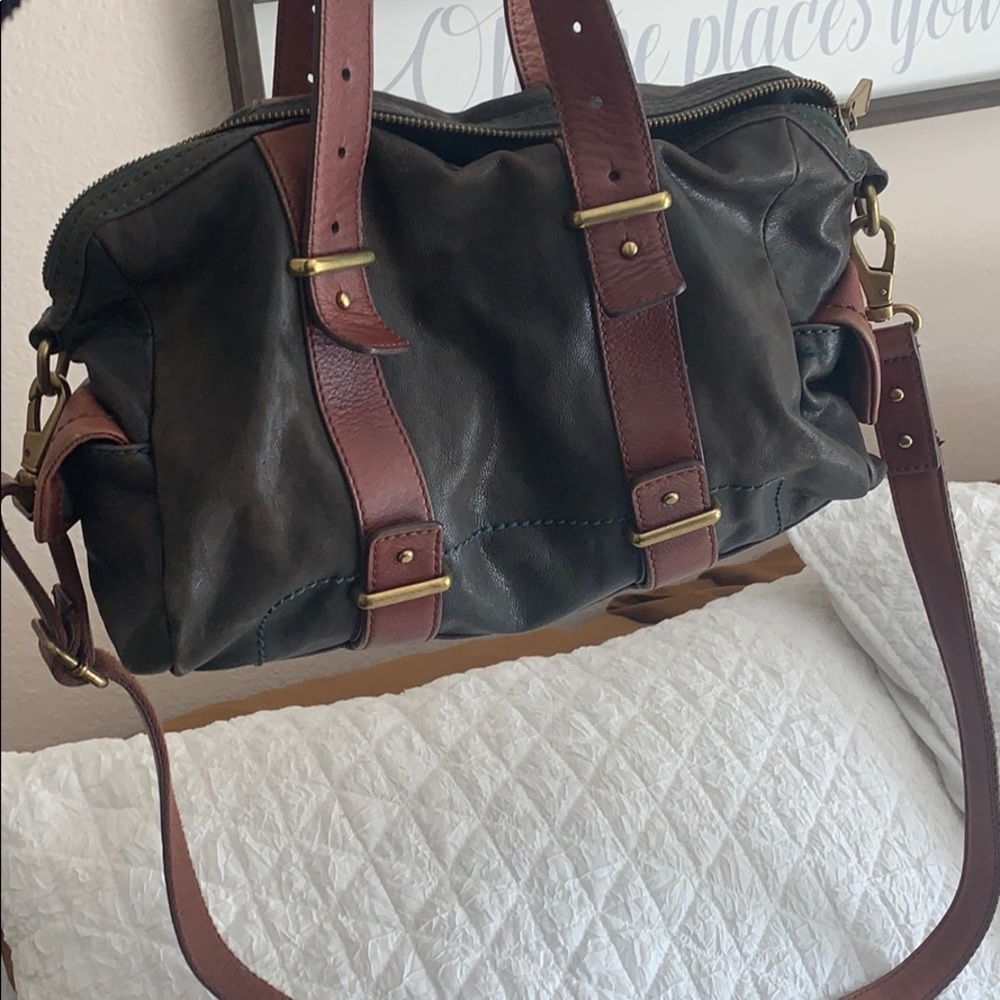 Vintage fossil crossbody